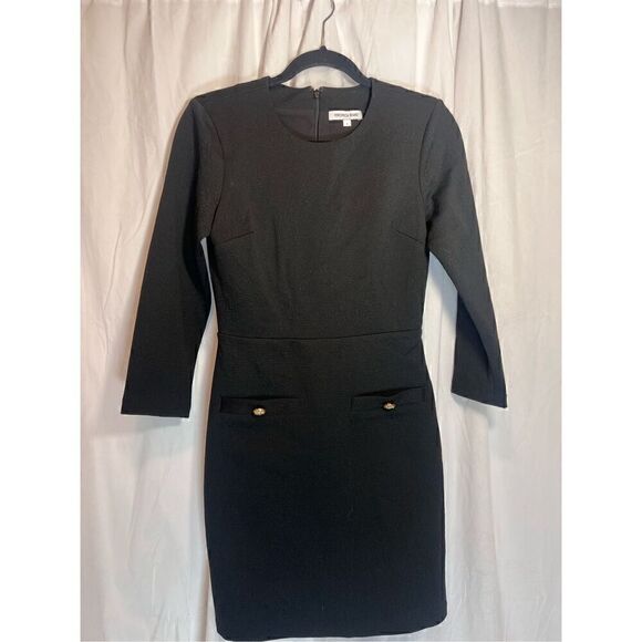 Veronica Beard Classic Black Mini Dress - Picture 5 of 8